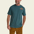 Howler Brothers Super Bueno Sol Cotton Pocket T-Shirt in Storm front view