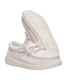 HeyDude Kids' Wally Youth Jersey Shoes Oatmeal front view
