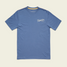 Howler Brothers Men's Howler Posse T-Shirt in Blue Horizon front view