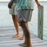 Howler Brothers Salado Shorts Charcoal detail view