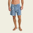 Howler Brothers Men's Deep Set Boardshorts in Palmetto Prophecy : Storm Blue