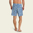Howler Brothers Men's Deep Set Boardshorts Palmetto Prophecy Storm Blue side