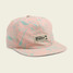 Howler Brothers Men's Full Frondal Snapback in Dreamsicle