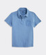 The Vineyard Vines Boys' Garment-Dyed Surf Polo in Coastline