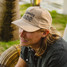 Howler Brothers Men's Posse Standard Hat Khaki back view