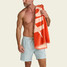 Howler Brothers Beach Towel Howler Electric Orange front