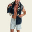 Howler Brothers Beach Towel Howler Posse Midnight back