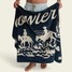 Howler Brothers Beach Towel Howler Posse Midnight folded