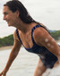 Carve Designs Women's Skye Compression One-Piece Swimsuit back view