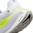 Nike Women's InfinityRN 4 Road Running Shoes in White and Lemon Twist sole view
