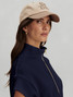 Varley Women's Avaya 1/2 Zip Dress in Blue Nights angled view
