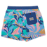 5" W-T-Floral Light Blue Party Starter Short