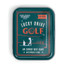 Gentlemen's Hardware Golf Card Game