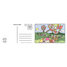 Quarto Bobbie Goods Postcard Coloring Book interior sample