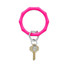 O-Venture Bamboo Silicon Big O Key Ring in Tickled Pink back view