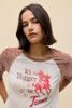 Daydreamer Women's It's Bigger Texas Raglan Tee back