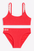 Limeapple Girls' Nova Smocked Bikini Nova CO3 detail view