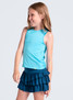 Lucky in Love Girls' Tie Break Tank Top Lucky in Love Girls' Tie Break Tank Top front view