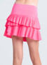 Lucky in Love Girls' Ripple Tier Skirt in Pink detail