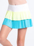 Lucky in Love Girls' Double Pleated Skirt in Blue