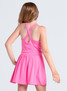 Lucky in Love Girls' Mini Serve Dress in colorway D25 back view
