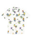 Baja Llama Nighthawk Button Up Shirt in Passion Project side view