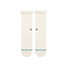 The Stance Kids Ruffle Icon Crew Socks in Ivory