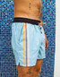 Baja Llama Men's Stretch Swimsuit in Desert Stinger