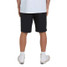 Billabong Men's Crossfire Submersible black hybrid shorts back view