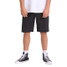 Billabong Men's Crossfire Submersible 21" Hybrid Shorts in black front view