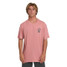 Billabong Men's Forge Premium Tee Ash Rose front view