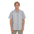 The Billabong Men's Sundays Short Sleeve Shirt in Blue Fog