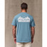 Filson Men's Scenic Graphic Tee Blue Fin detail