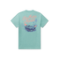 Southern Marsh Men's Freedom Cruise Tee - Washed Bimini Green