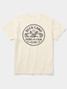 Duck Camp Men's Hunt and Fish Club Tee Ivory back view