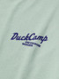 Duck Camp Men's Goods and Gear Tee in Bay detail