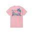 Southern Marsh Men's Aloha Sunset Seawash Tee in Camelia