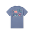 Southern Marsh Men's Aloha Sunset Seawash Tee in Seawash Lilac detail
