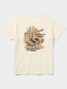 Duck Camp Men's Longbeards Tee Ivory detail view