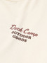 Duck Camp Men's Longbeards Tee Ivory front view