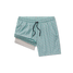 Southern Marsh Men's After The Boil Harbor Lined Trunks in Mint Boil front view