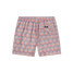 Southern Marsh Men's Shell Shock Harbor Swim Trunks Peach and Blue front view