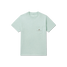Southern Marsh Boys' Originals Camo Pointer Tee Washed Honeydew front view