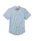 Southern Shirt Men's Lets Flamingle Baja Shirt in pink and white stripes