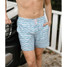 The Southern Shirt Men's Wave Runner Swim Shorts in Tidepool