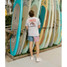 Southern Shirt Freedom Rider Swim Shorts patriotic colorway side view