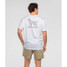 Southern Shirt Men's Camo Retriever Tee in Bright White front view