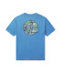 Southern Shirt Men's Full Swing Tee in Azure blue, back view