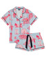 Katie Kime Women's Dallas Toile Pajama Shorts Set