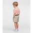 The Southern Shirt Boys' Boys Heather Madison Polo in Flamingo